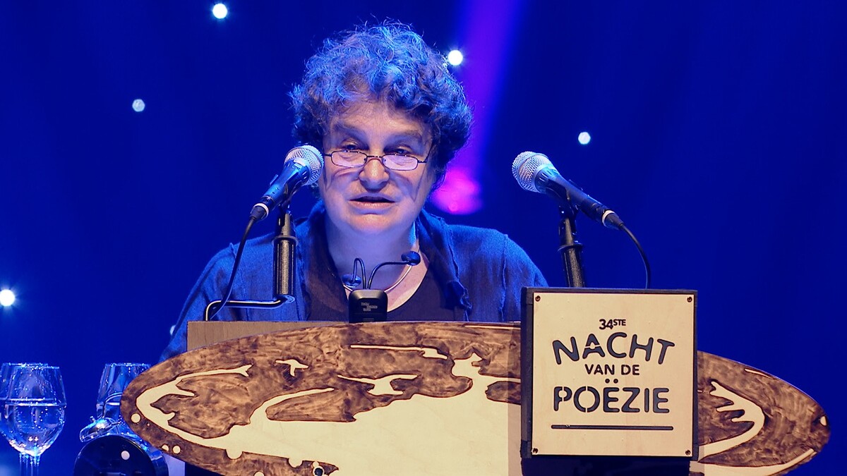 Marlene van Niekerk Nacht van de Poezie 2016 VPRO